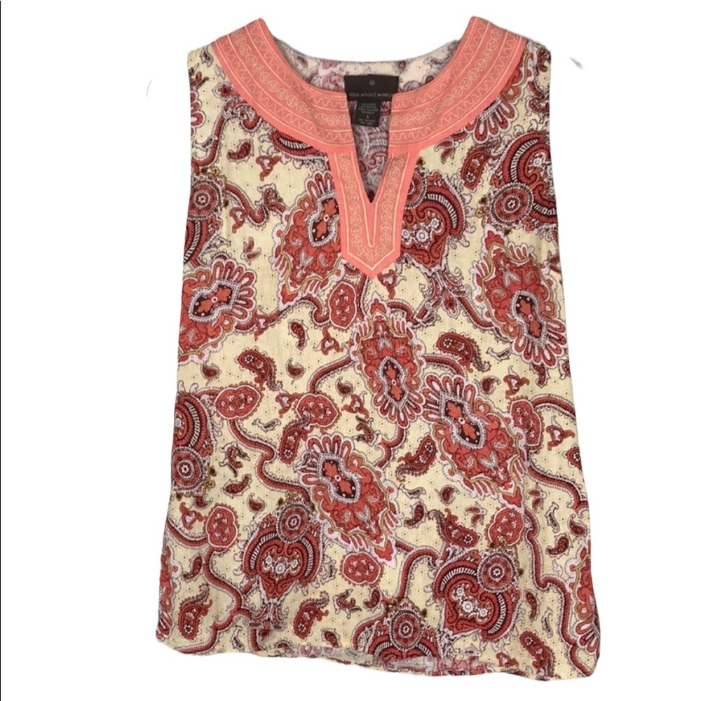 Fenn Wright Manson Sleeveless Top Size S